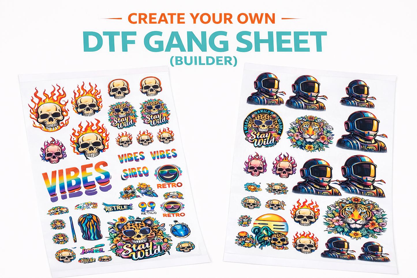 CREATE YOUR OWN DTF GANG SHEET (BUILDER)